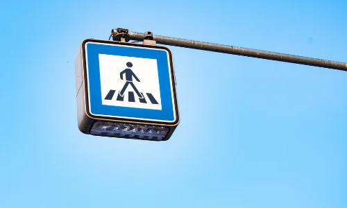 Crosswalk sign