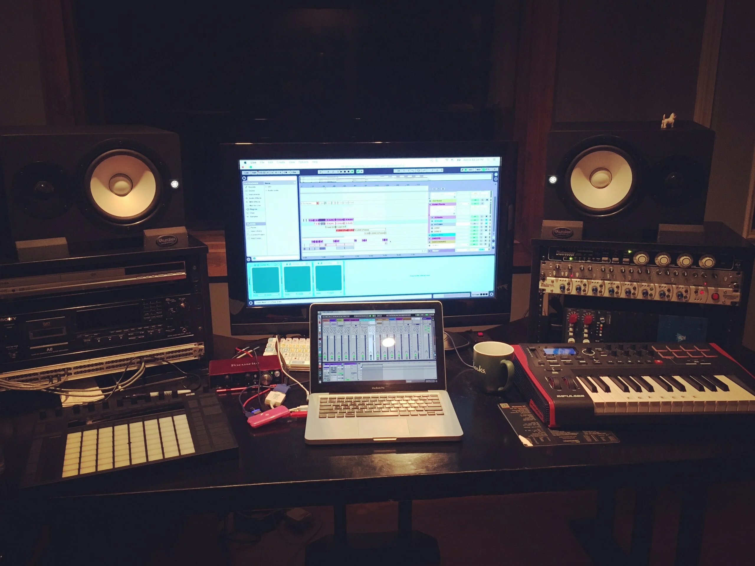 Music recording equipment