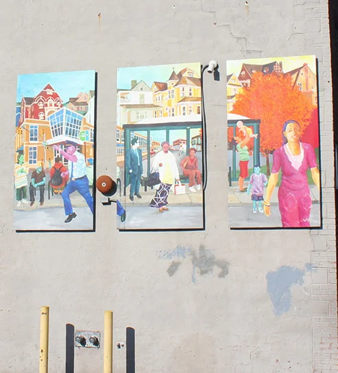Mural on the Near Eastside of Indianapolis